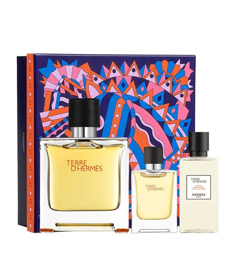 hermès perfume set of 4 price|hermes terre d'hermes gift set.